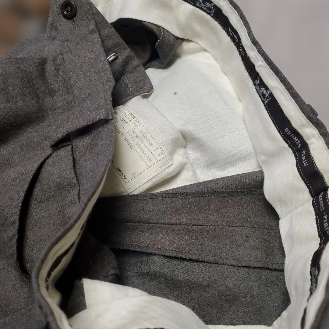 エルメスウールスラックス　オールドエルメス　ヴィンテージ