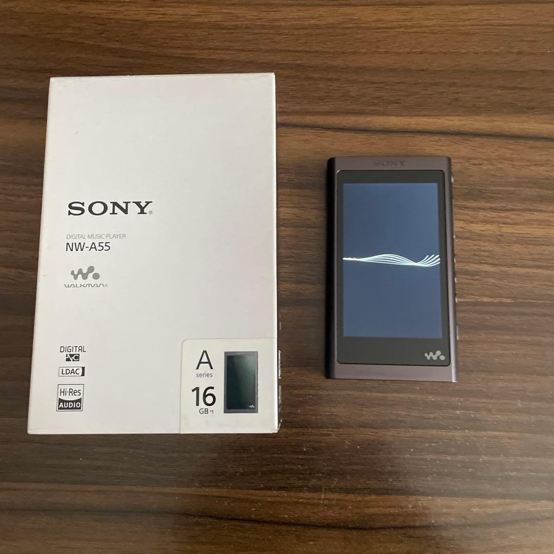 SONY ウォークマン NW-A55/16GB/グレイッシュブラック