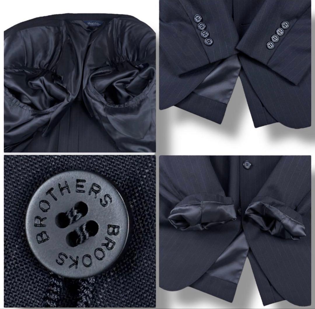 美品 M~L ブルックス ブラザーズ スーツ セットアップ ダークネイビー