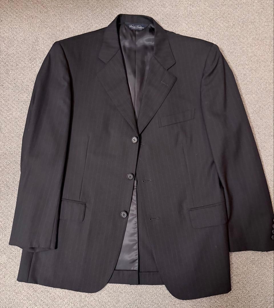 美品 M~L ブルックス ブラザーズ スーツ セットアップ ダークネイビー