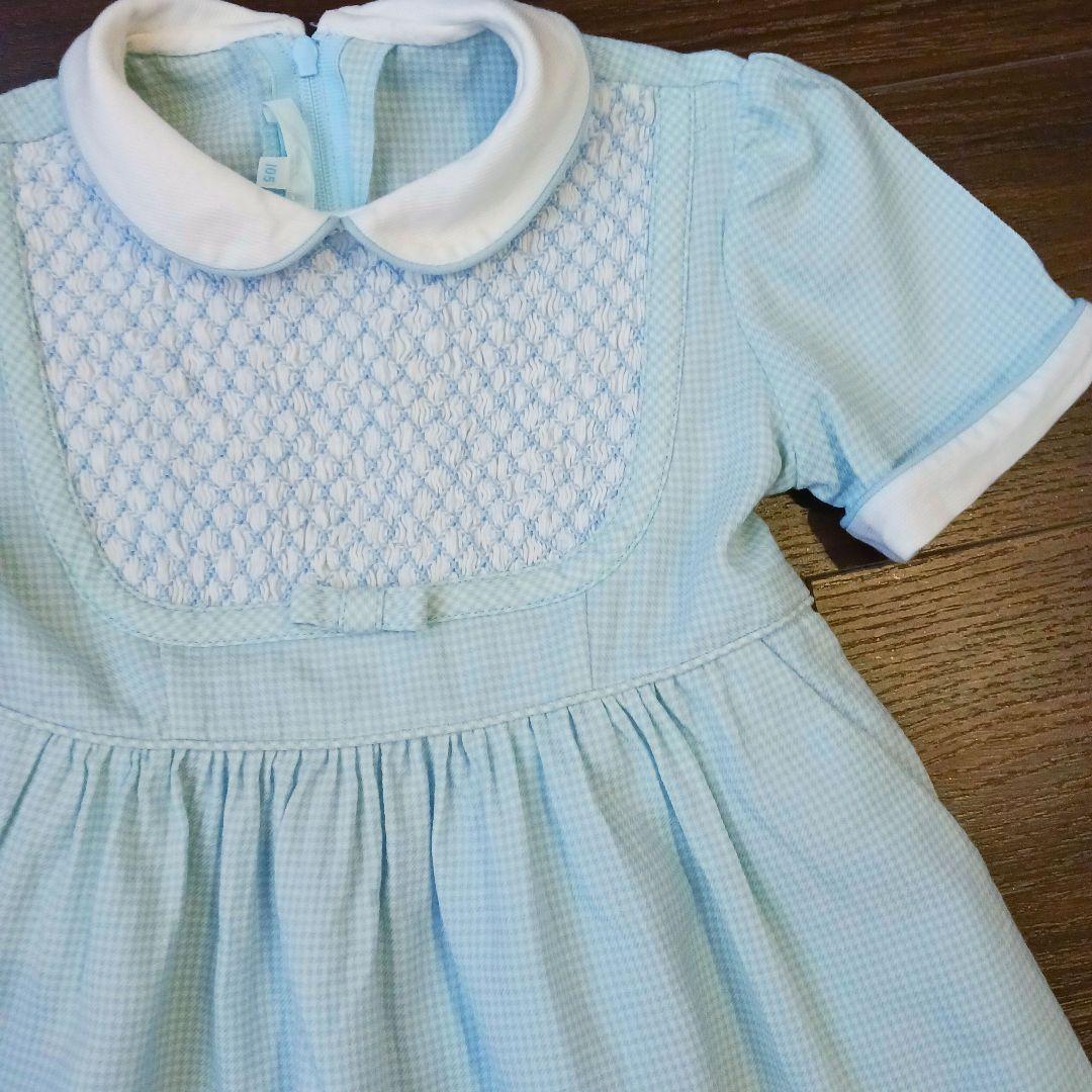 # @白金よつば　スモッキングワンピース　オーダーメイド品