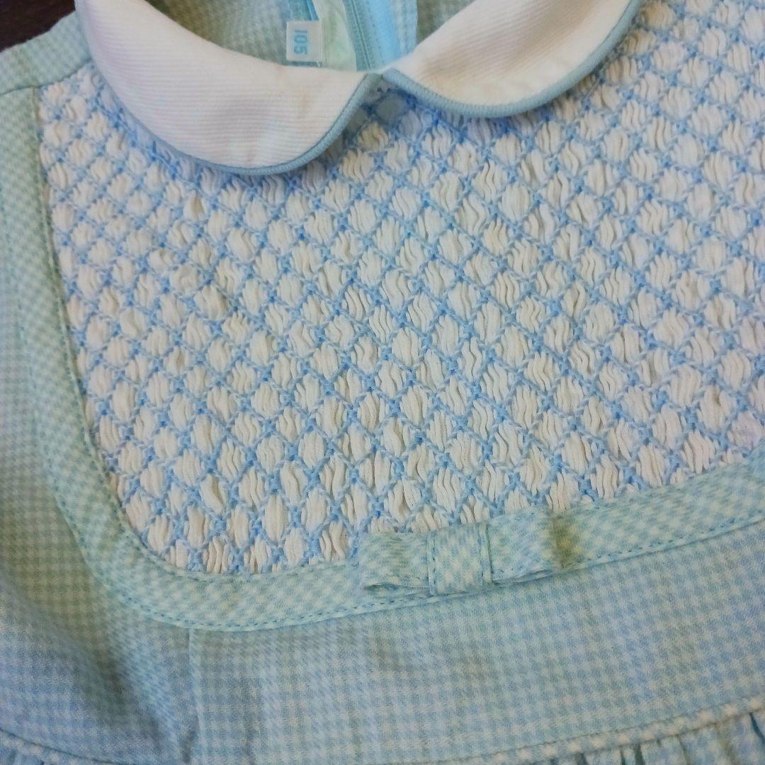 # @白金よつば　スモッキングワンピース　オーダーメイド品