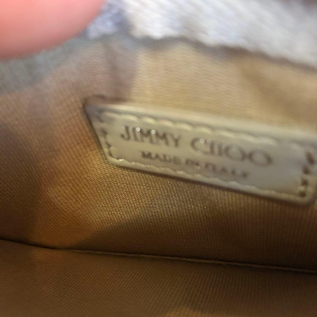 未使用☆ジミーチュウ　ケース　シルバー☆キーリング