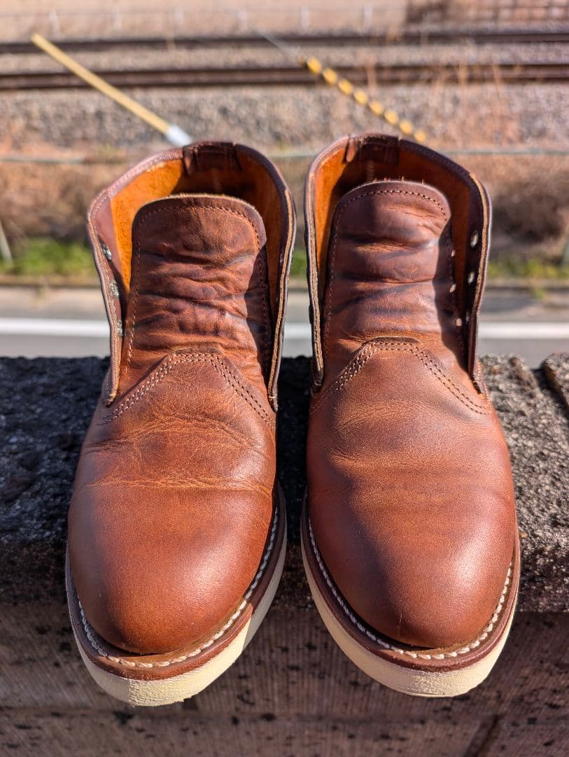✨1回使用品✨ レッドウイング ブーツ クラシック チャッカブーツ ブラウン