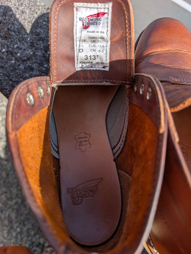 ✨1回使用品✨ レッドウイング ブーツ クラシック チャッカブーツ ブラウン
