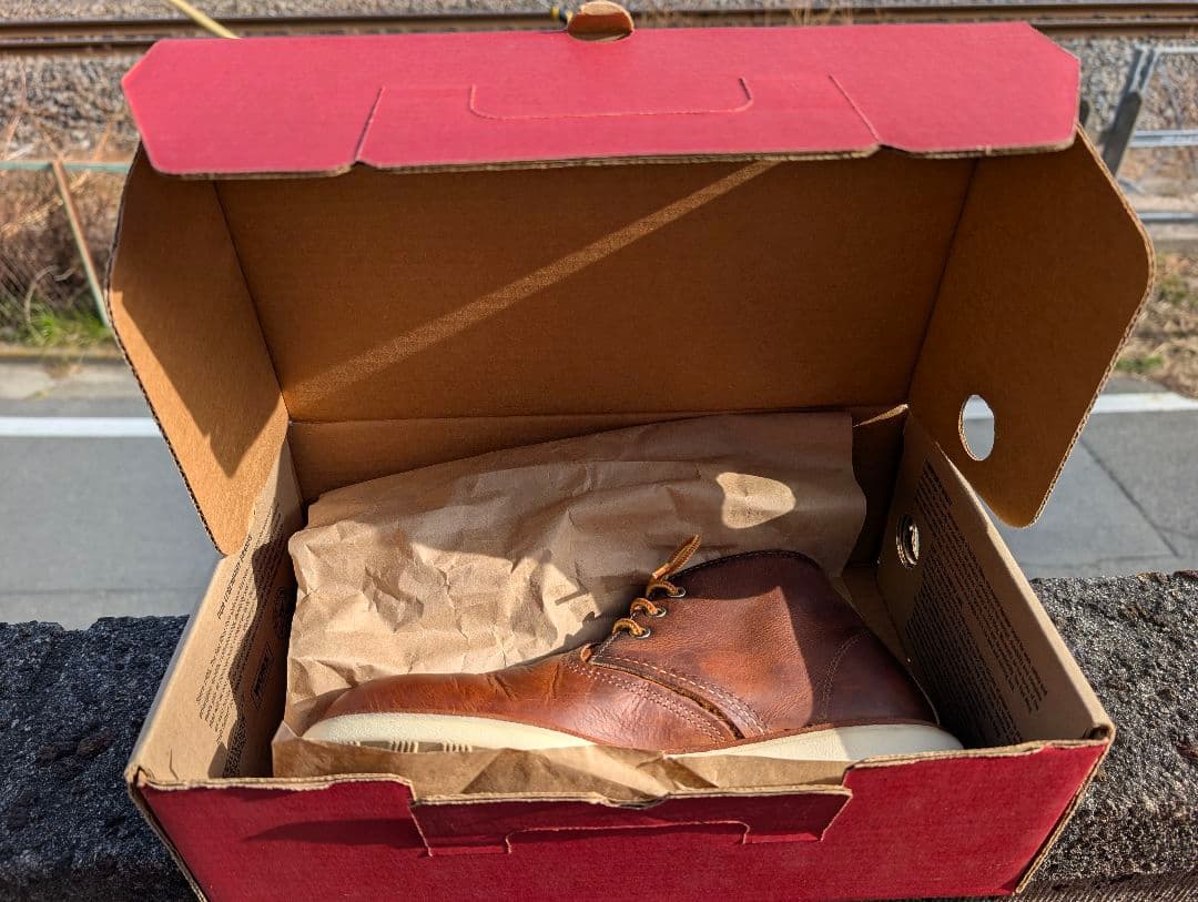 ✨1回使用品✨ レッドウイング ブーツ クラシック チャッカブーツ ブラウン