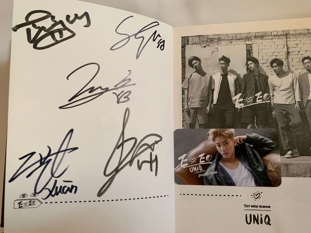 【UNIQ】EOEO サイン付き CD