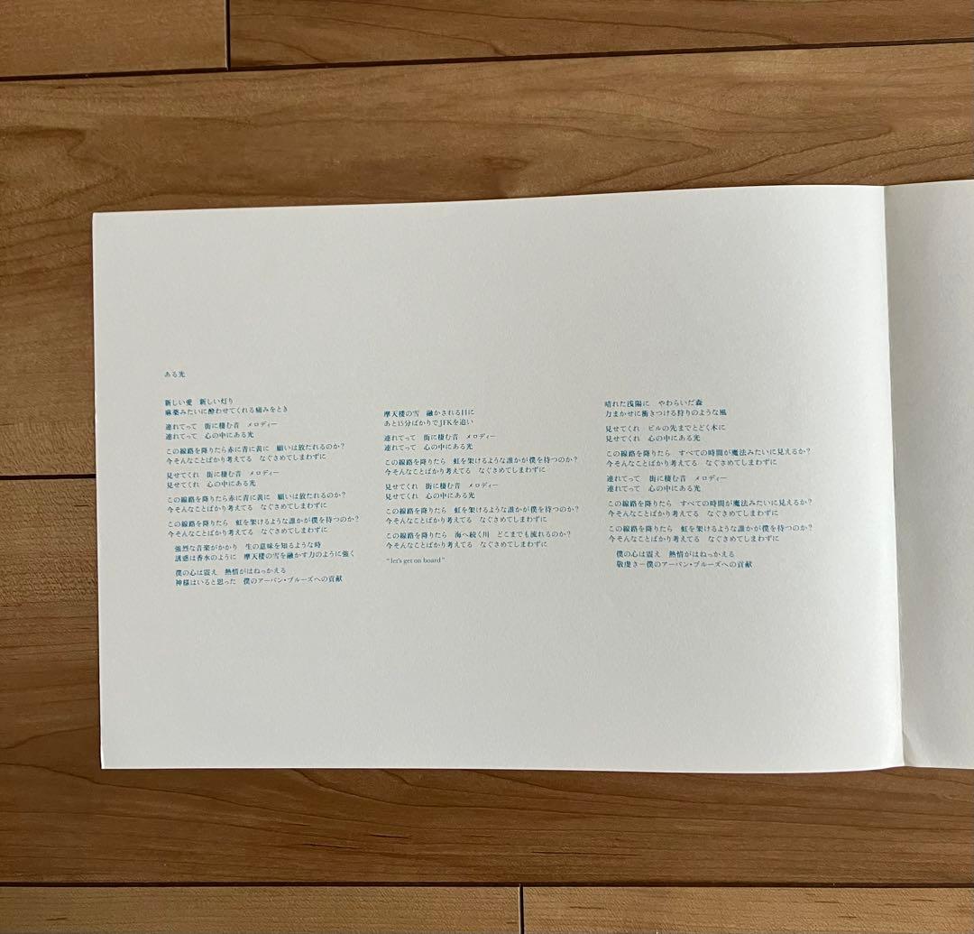 小沢健二　ある光(JFK8’16”Flull Length) 12インチ