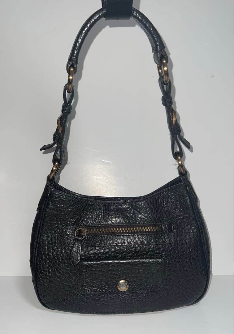 プラダ PRADA ヴィンテージ オールレザー セミショルダーバッグ