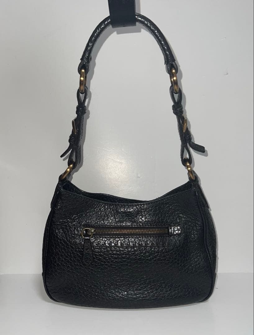 プラダ PRADA ヴィンテージ オールレザー セミショルダーバッグ