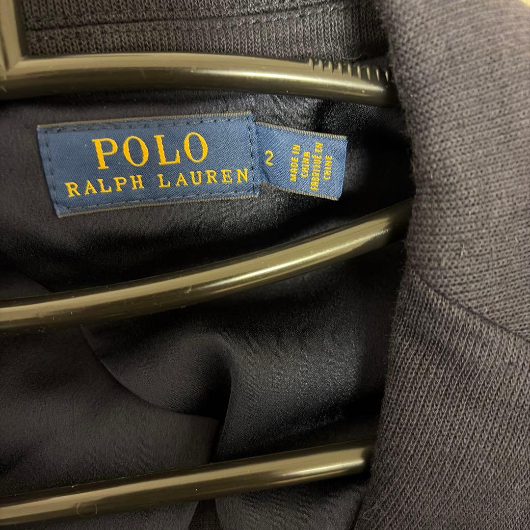 ポロラルフローレン　 ブレザーコットンニットジャケットサイズ2