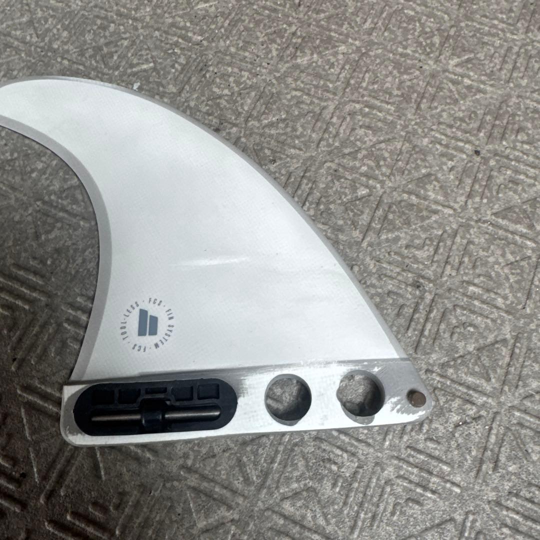 FCS II HI ホワイト サーフボードフィン 3枚セット