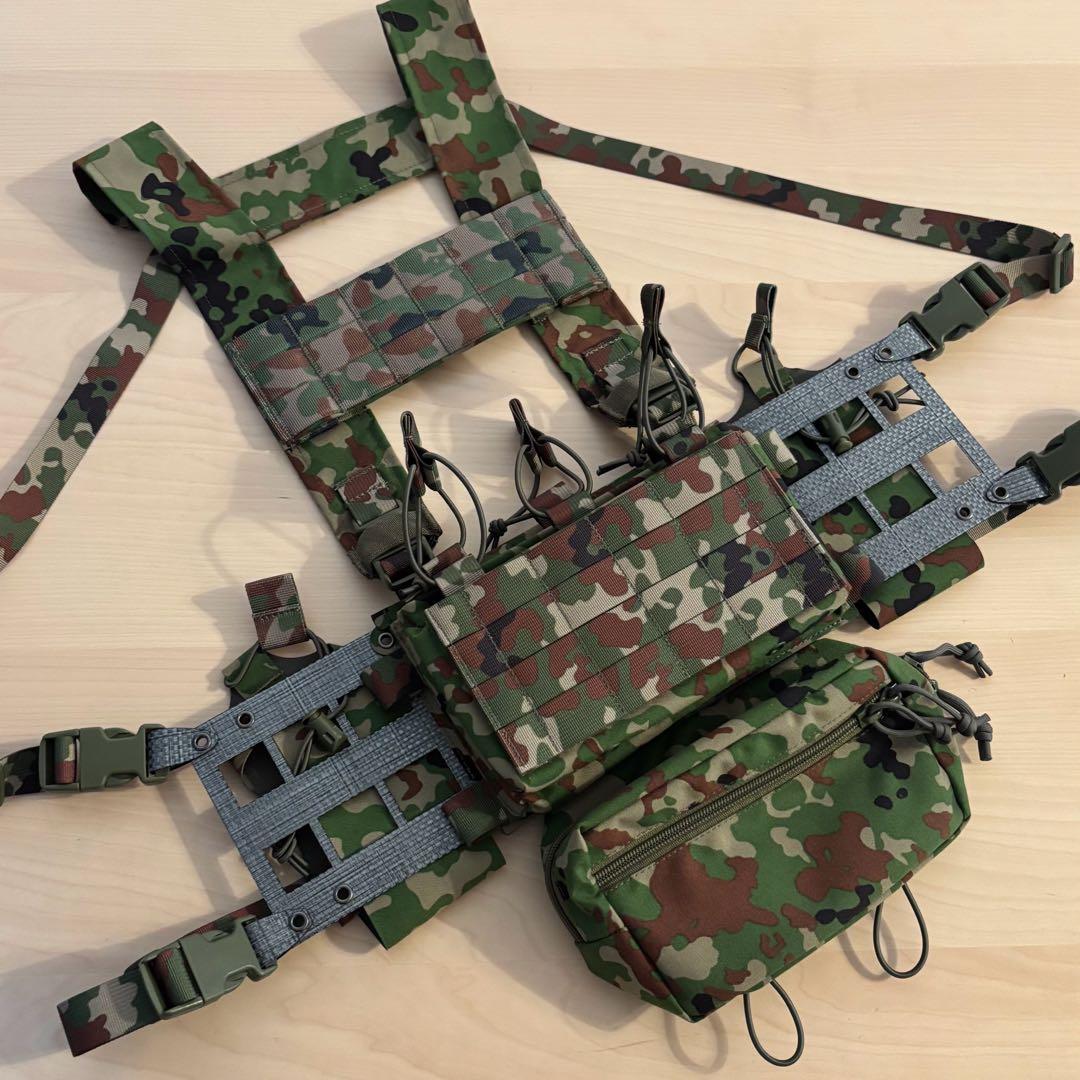 【フル陸自迷彩Ver】MK4 チェストリグ スピリタス 自衛隊迷彩 自衛隊