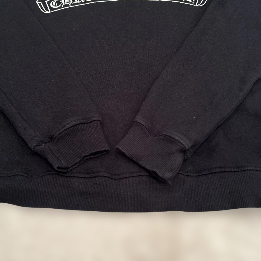 CHROME HEARTS 黒スウェットトレーナー　10Y
