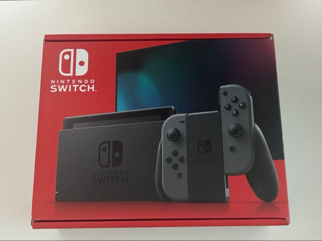Nintendo Switch グレー 未開封新品 付属品有