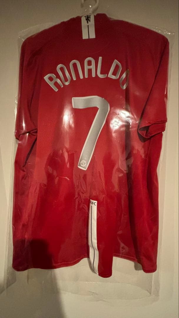 【希少品】2007-09 マンチェスター・U ♯7 C・ロナウド2XL