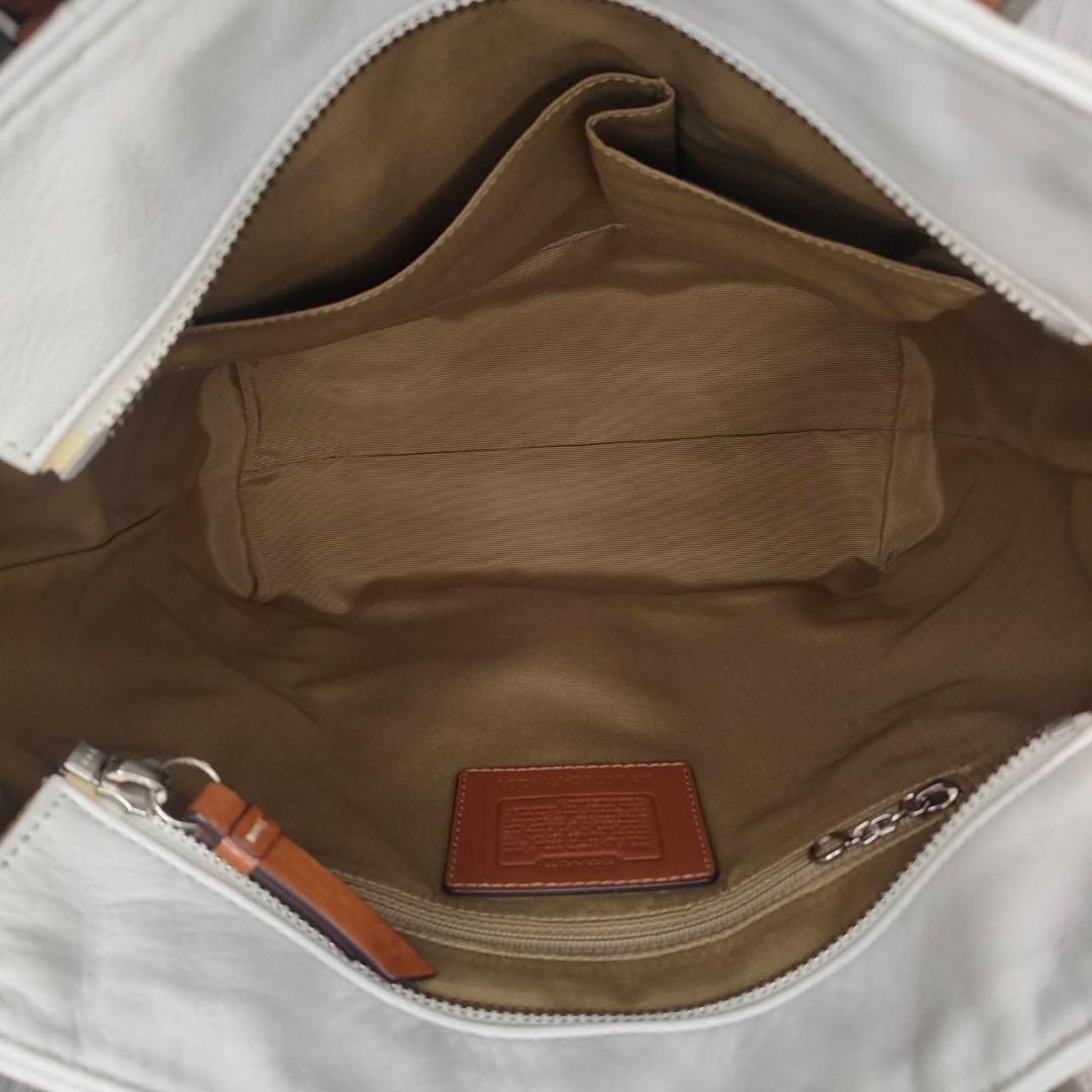 40 COACH コーチ　レザー　ハンドバッグ　トートバッグ