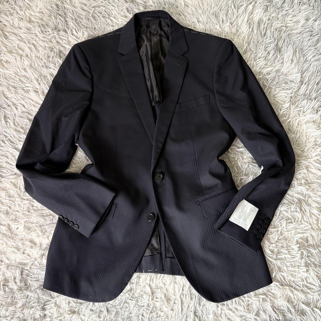 【未使用】ユナイテッドアローズ スーツ セットアップ ネイビー ホワイトレーベル