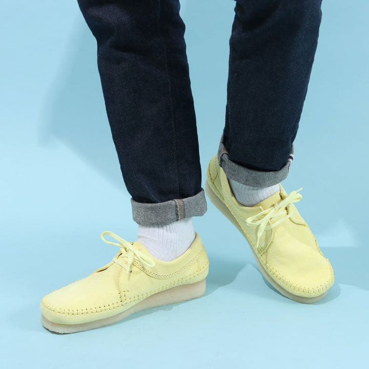 ★新品★clarks★クラークス★weaver★ウィーバー★イエロー★28.0★