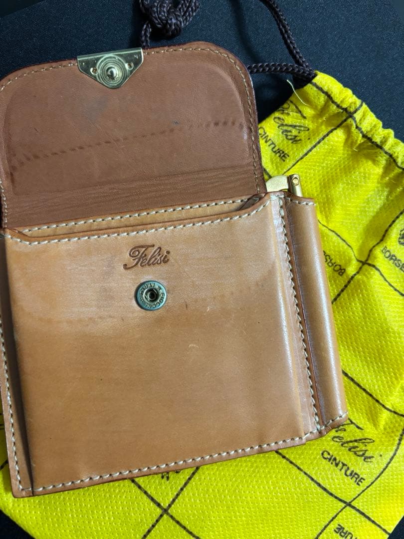 ★美品 Felisi フェリージ マネークリップ