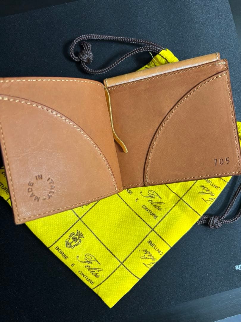 ★美品 Felisi フェリージ マネークリップ