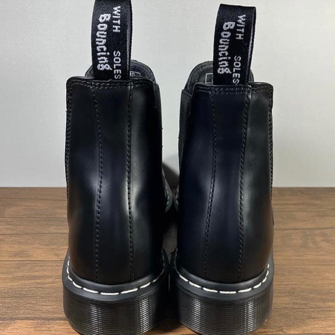 Dr. Martens ホワイトステッチ　チェルシーブーツ　UK9