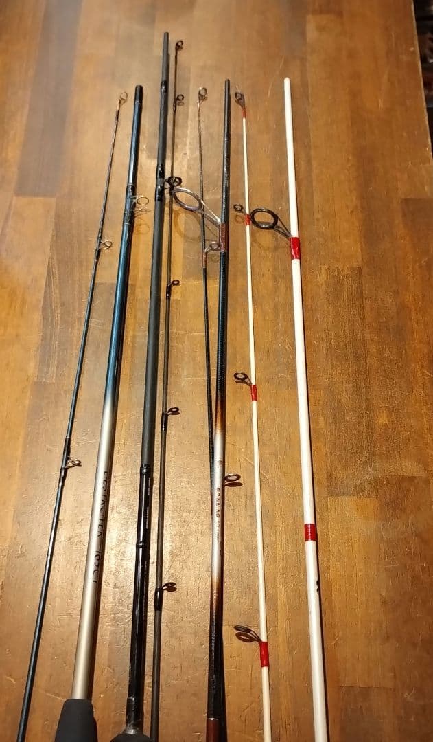 オールドロッド　バスロッド　4本セット　まとめて