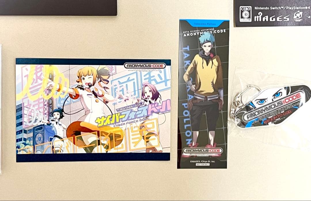 超希少 イベント限定グッズ豪華セット アノニマス；コード 限定版 switch版
