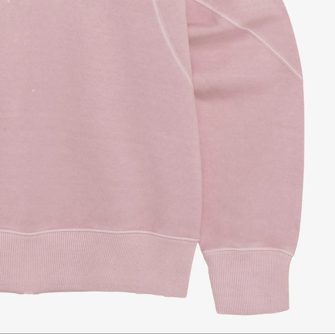 ショート丈⭐️韓国ノースフェイスホワイトレーベル スウェットピンクWM