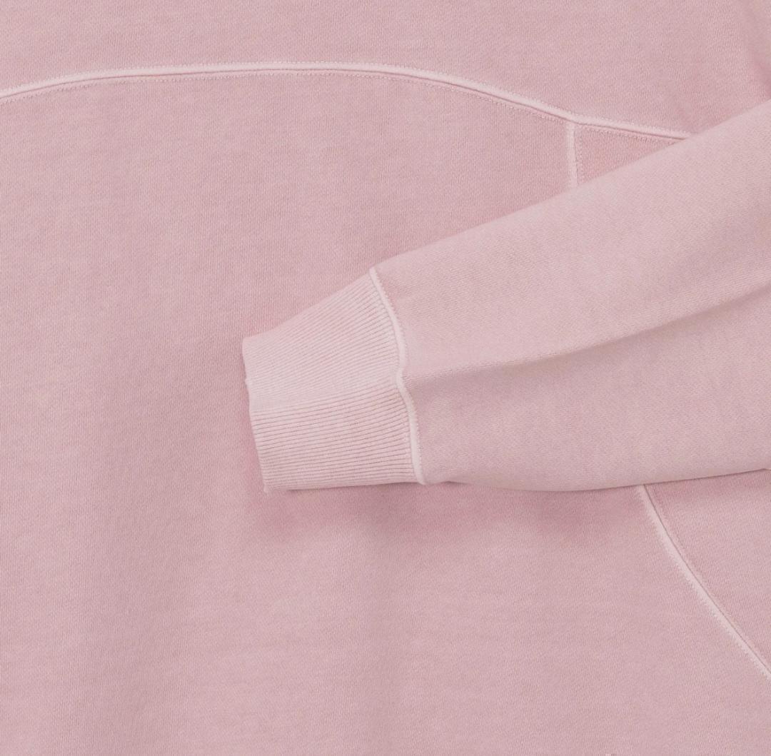 ショート丈⭐️韓国ノースフェイスホワイトレーベル スウェットピンクWM