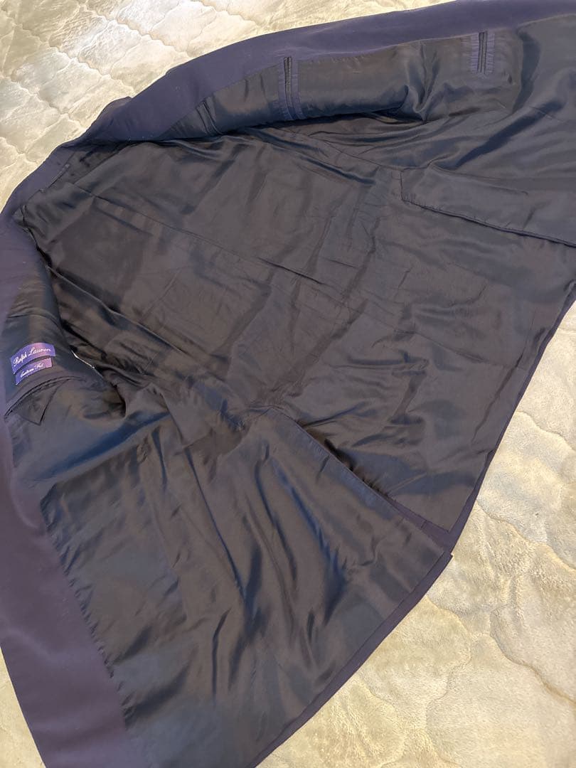 ラルフローレン パープルレーベル セットアップ スーツ サイズ42 ネイビー