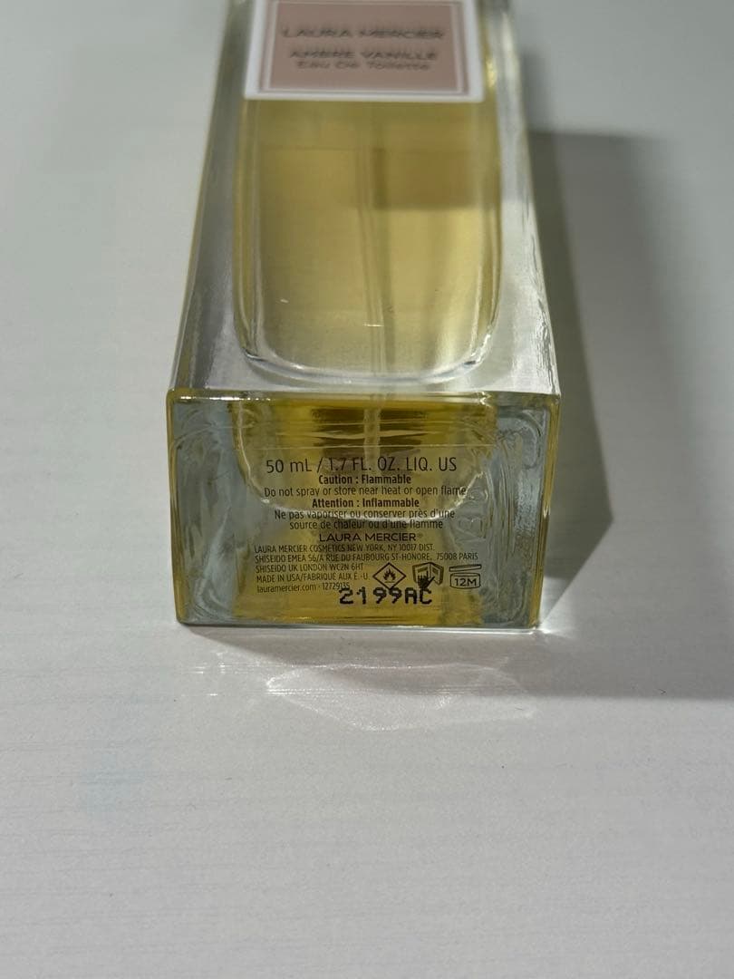 ローラメルシエ アンバーバニラ オードトワレ 50ml 香水