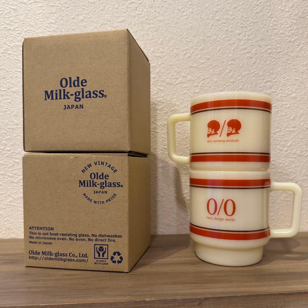 ★ AFRO MILK GLASS neru ver. / ネルデザインワークス