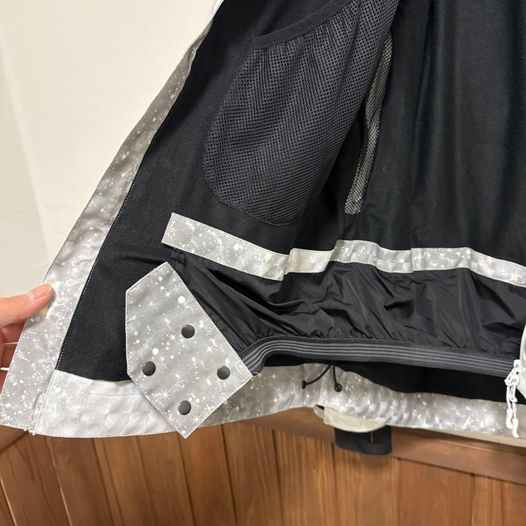 スノーボードウェア グレー/ホワイト 迷彩