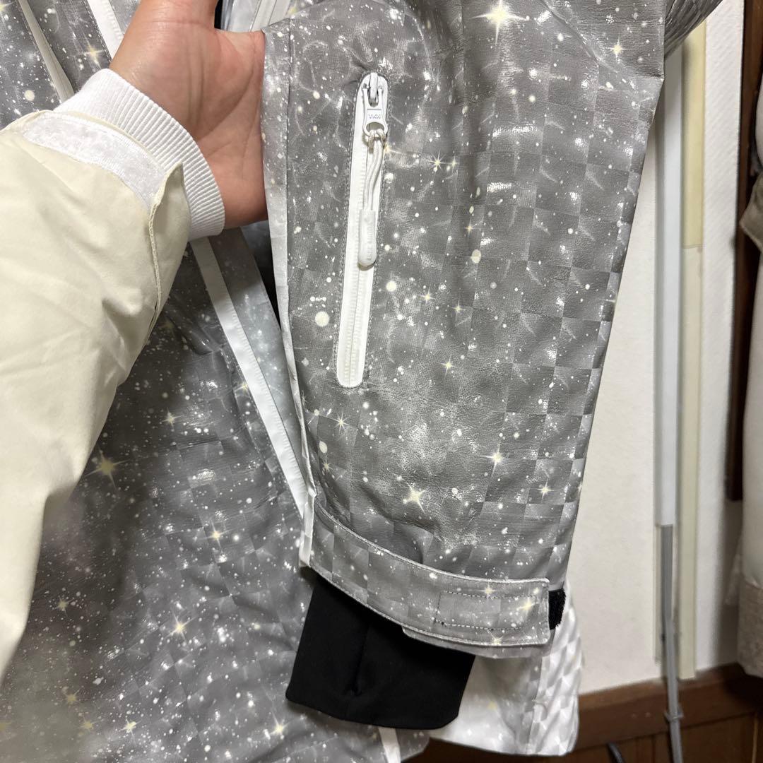 スノーボードウェア グレー/ホワイト 迷彩