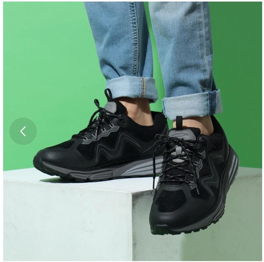 MBT　エムビーティー　TEVO WP W ブラック 厚底スニーカー 約25cm