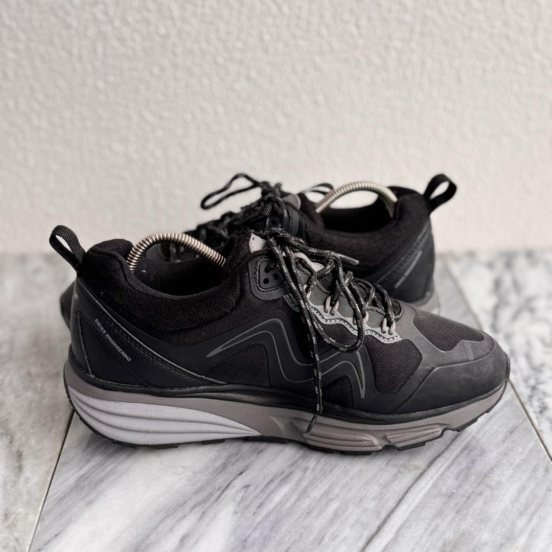 MBT　エムビーティー　TEVO WP W ブラック 厚底スニーカー 約25cm