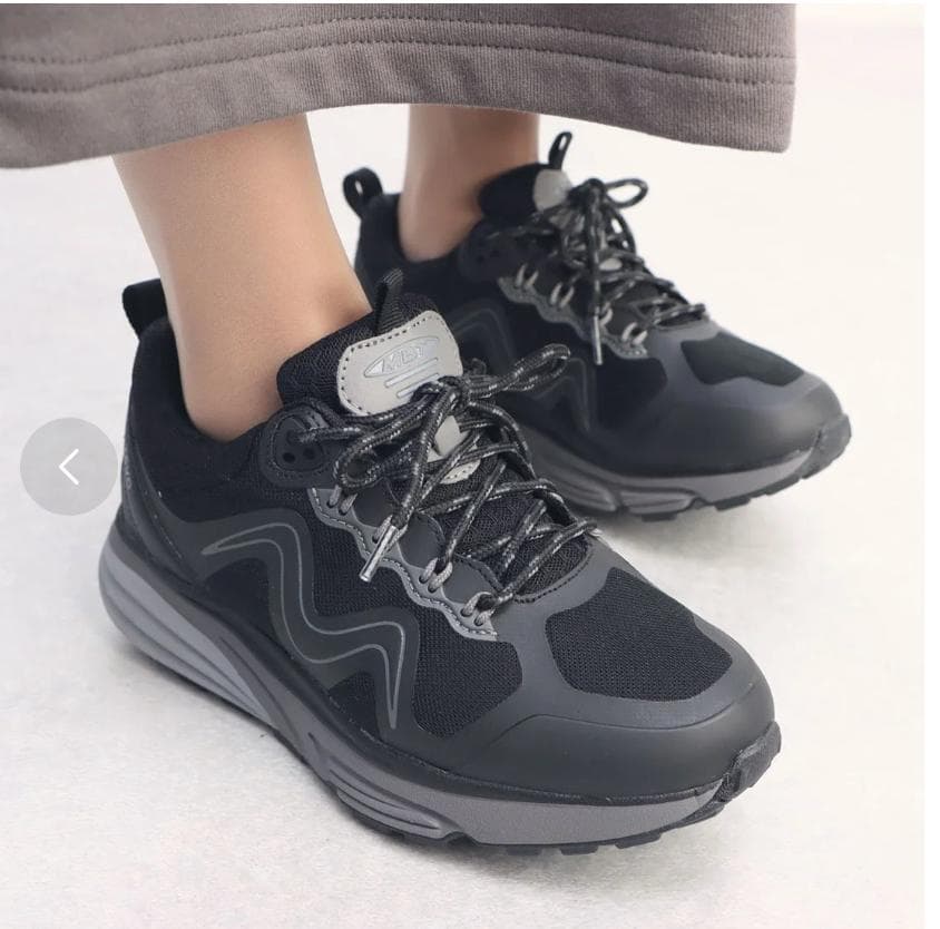 MBT　エムビーティー　TEVO WP W ブラック 厚底スニーカー 約25cm