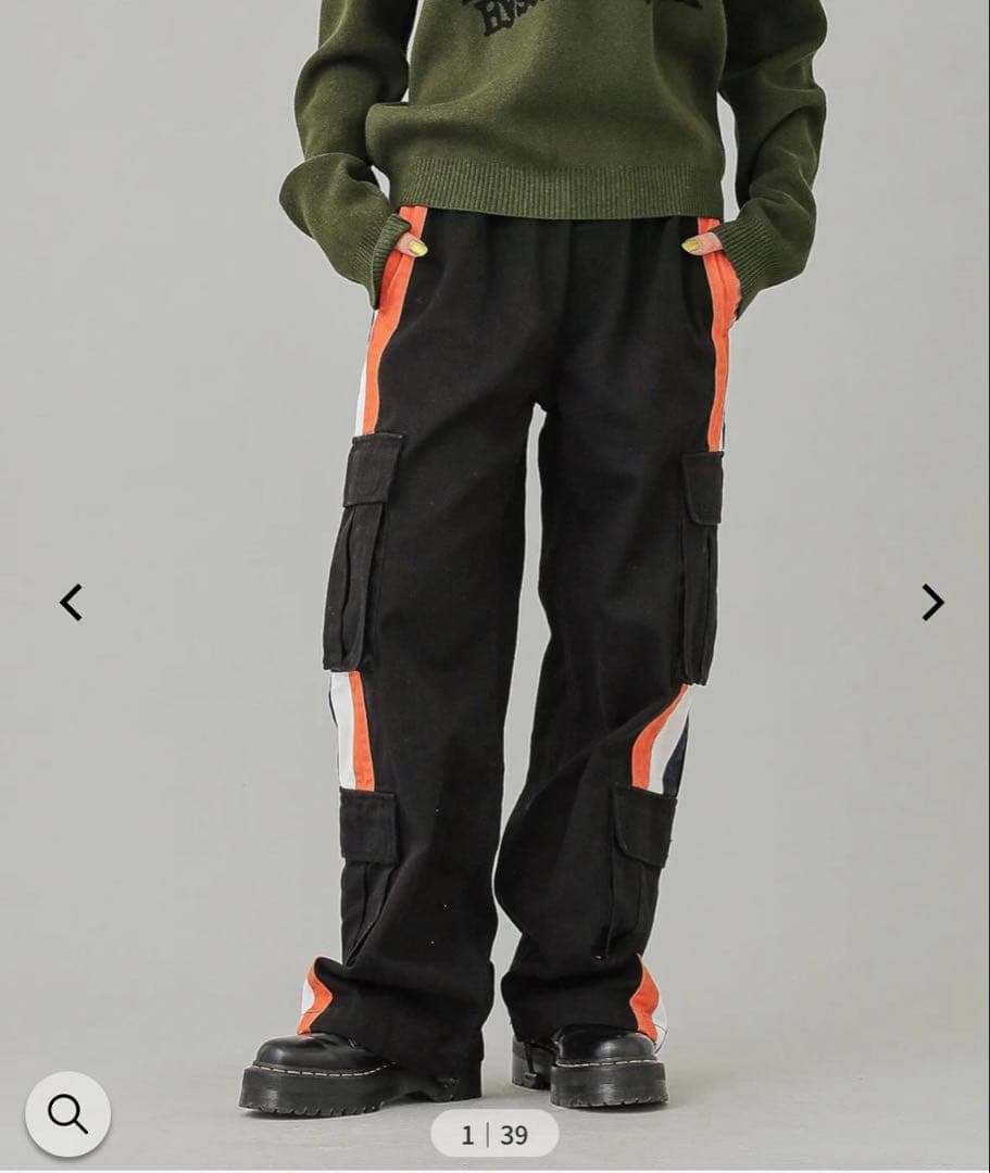 値下げ中X-girl x HYSTERIC GLAMOUR EASY PANTS