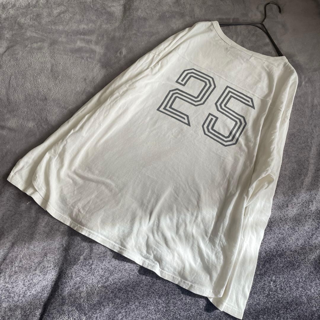 ハグオーワー　レミレリーフ　フットボール長袖Tシャツ グレー　未使用