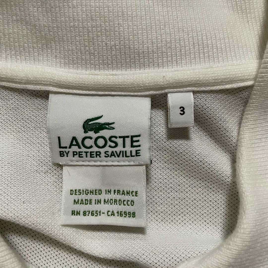 着用1回 LACOSTE PETER SAVILLE 入手困難 ポロシャツ 3