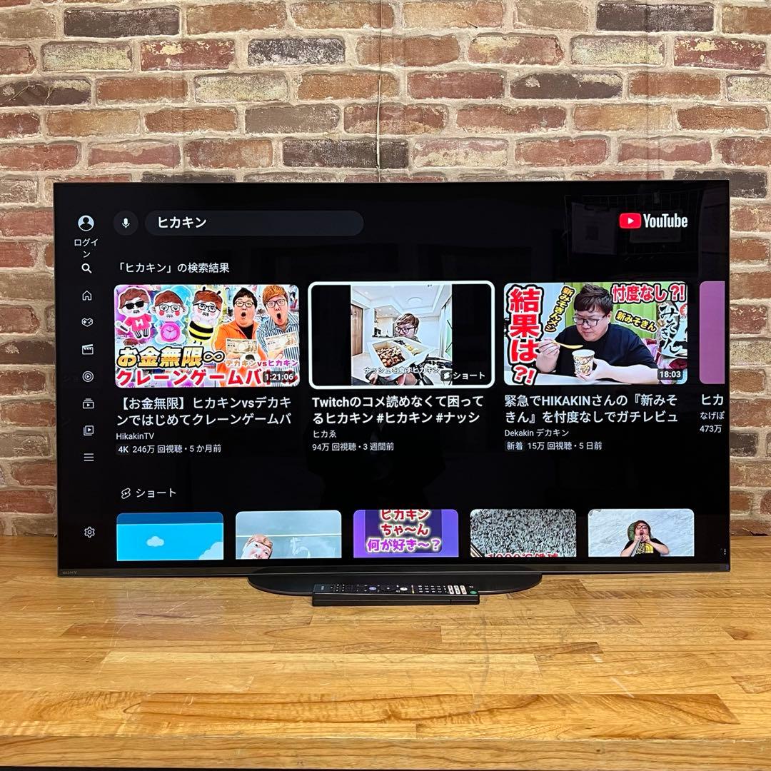 SONY 48インチ 4K 有機ELテレビ BRAVIA KJ-48A9S