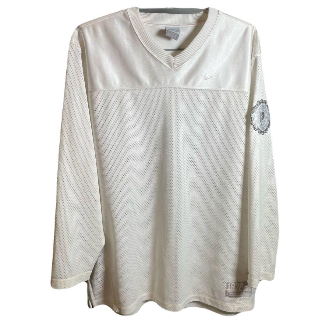 【激レア・美品】NIKE メッシュ　ゲームシャツ　フットボールシャツ