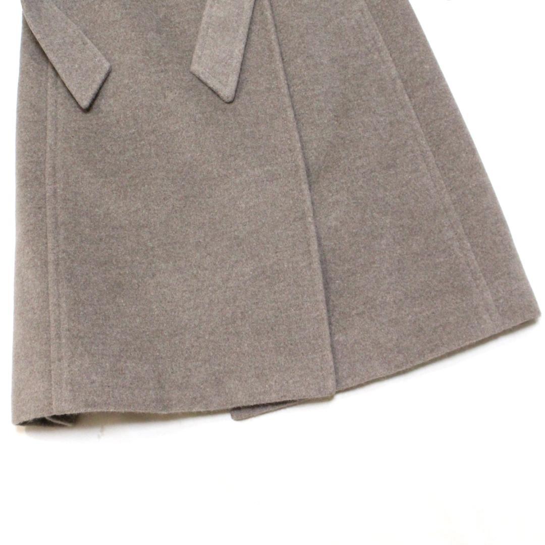 超美品INED イネド アンゴラ混 ベルト付きチェスターコート 9 ロングコート