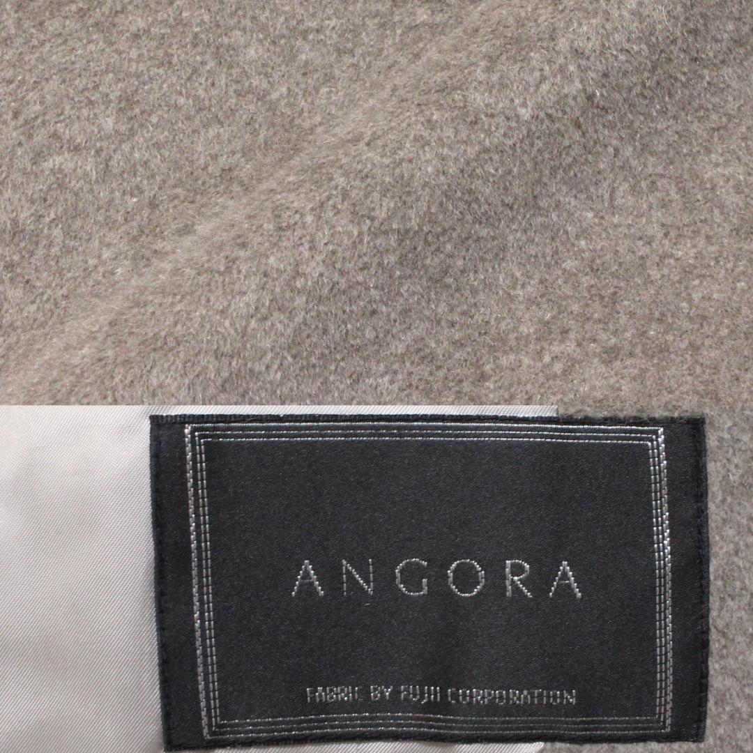 超美品INED イネド アンゴラ混 ベルト付きチェスターコート 9 ロングコート