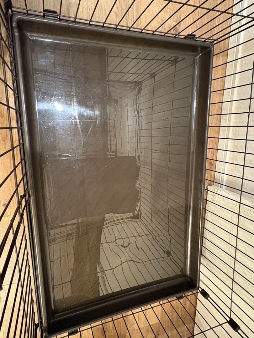 キャットケージ アイリスオーヤマ コンビネーションサークル 2段