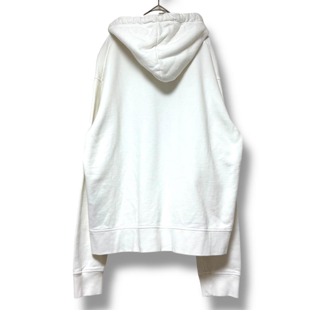 美品✨DSQUARED2 バニーロゴ プルオーバーパーカー 白 M
