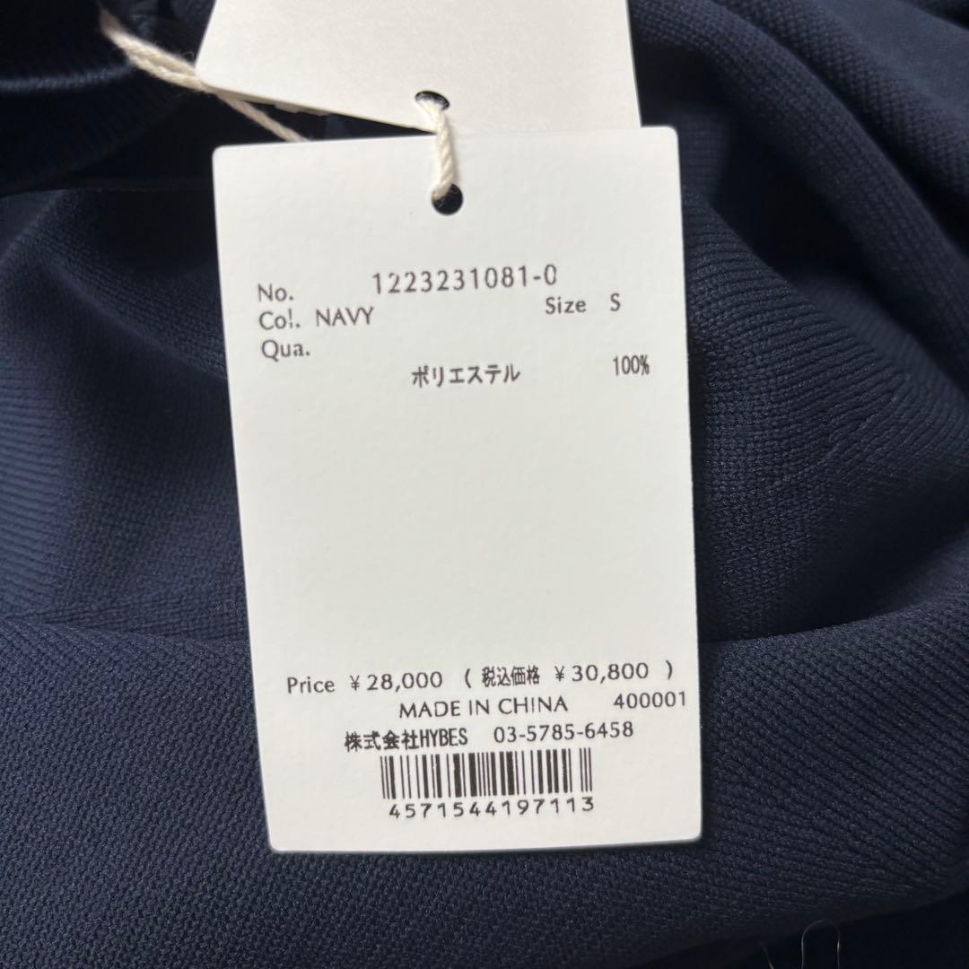 【新品未使用タグ付き】ETRE TOKYO ニットオールインワン ネイビー