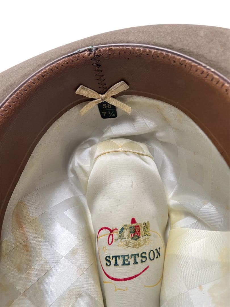 STETSON ステットソン 中折れハット ブラウン