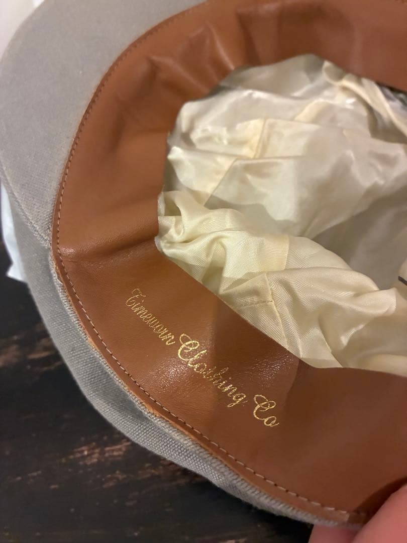 atlast&co リネンキャスケット 7 5/8 ブッチャープロダクツ